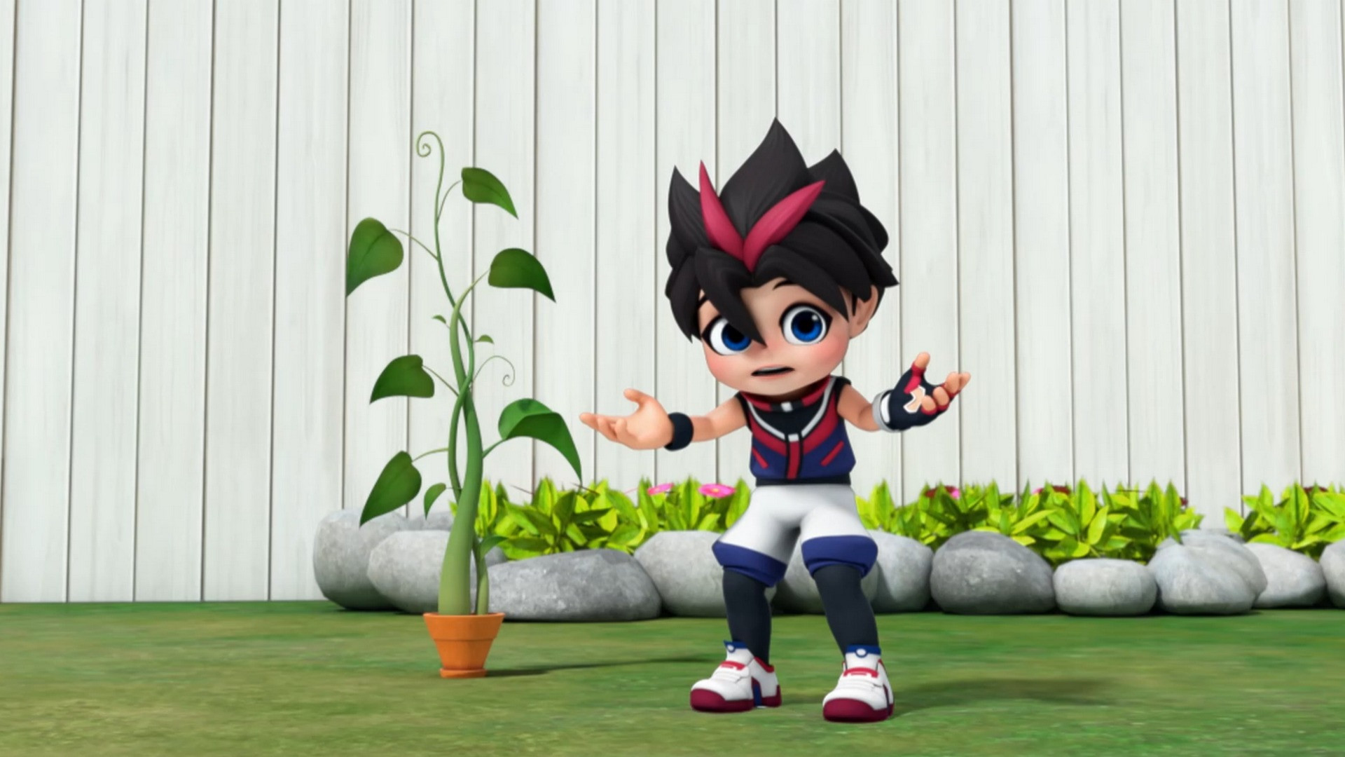 Матео и бобовый стебель