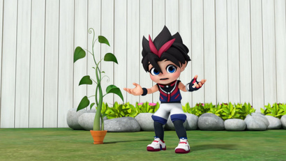 Матео и бобовый стебель