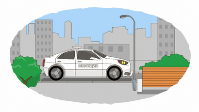 Пожарная машина-Полицейская машина-Скорая помощь