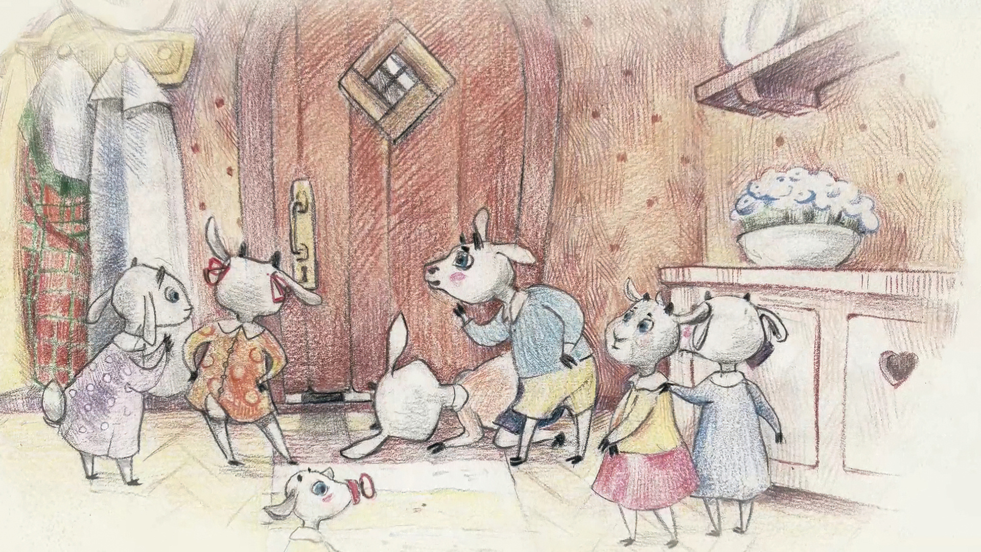 Волк и семеро козлят