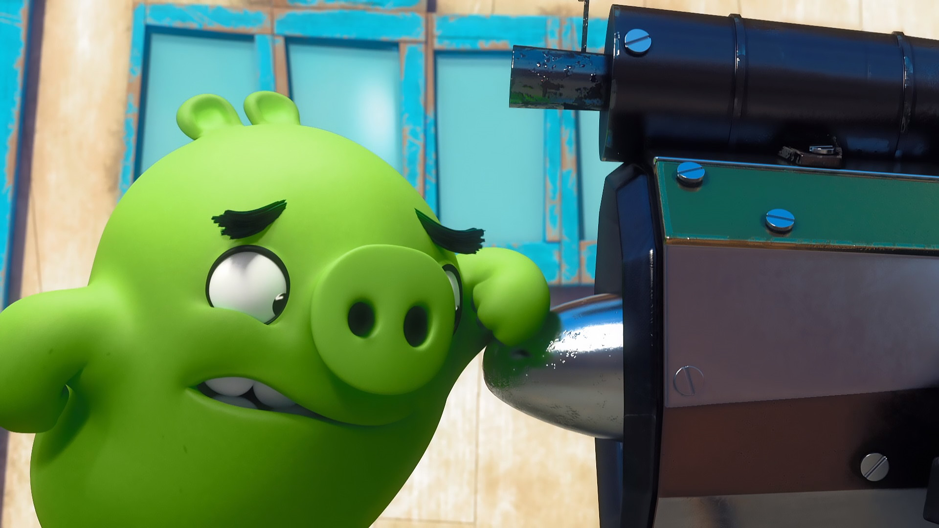 Зеленый и злой