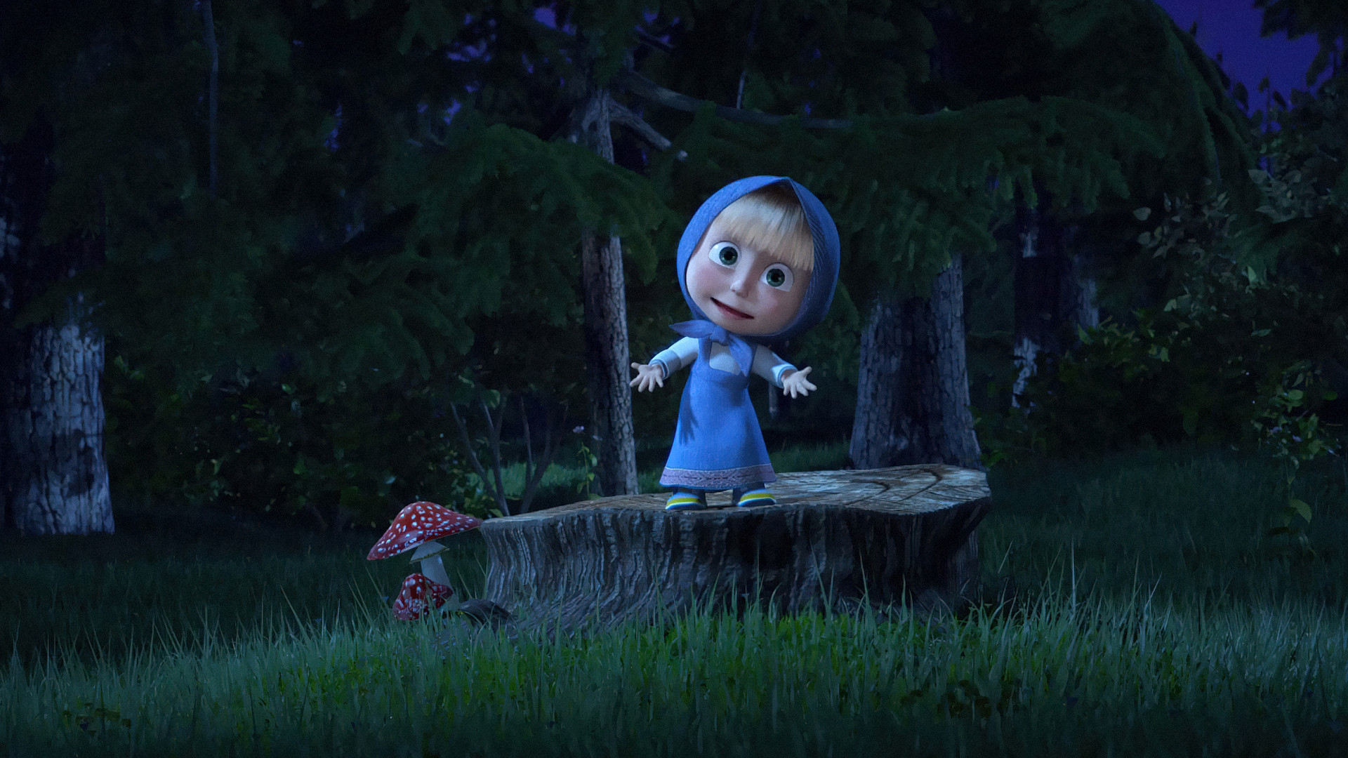 Жуткая байка про пастушка на пеньке