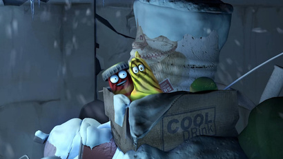 Битва снежками