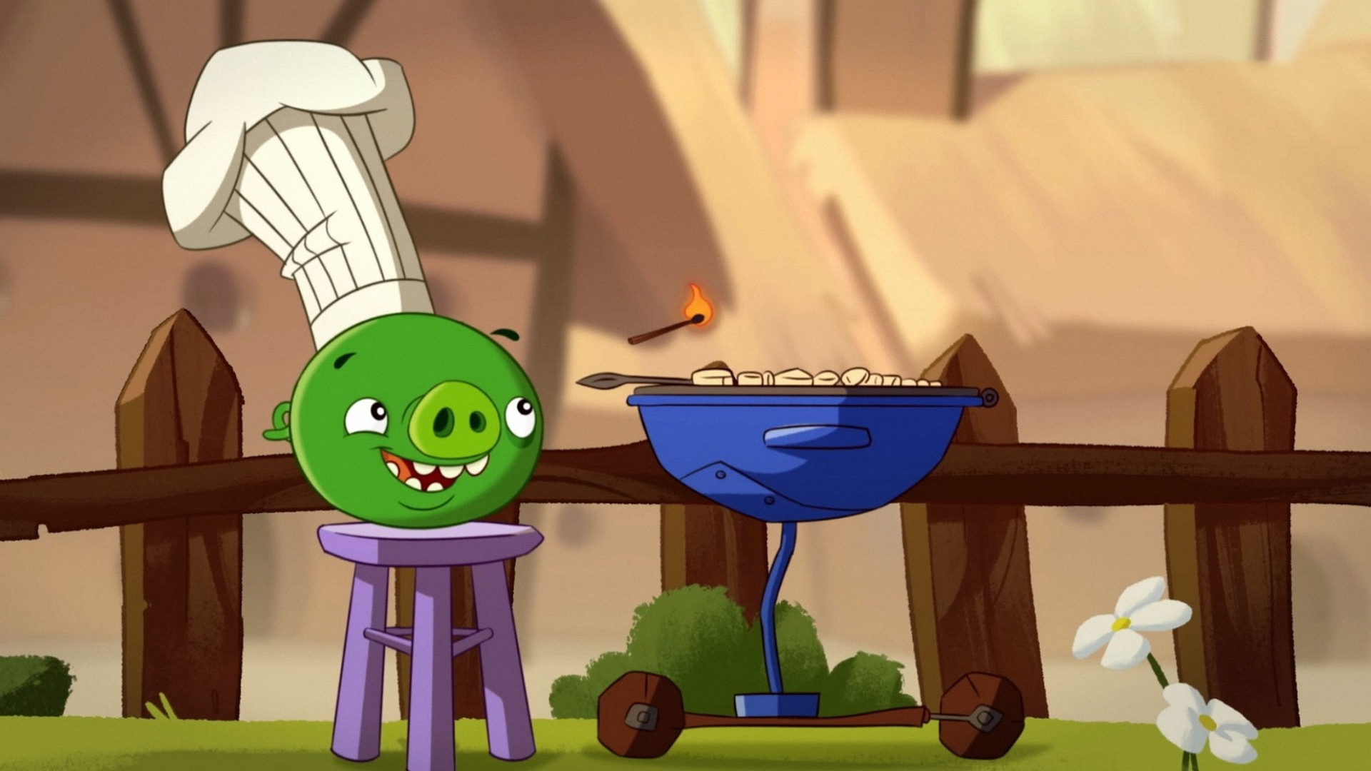 Боров на вертеле