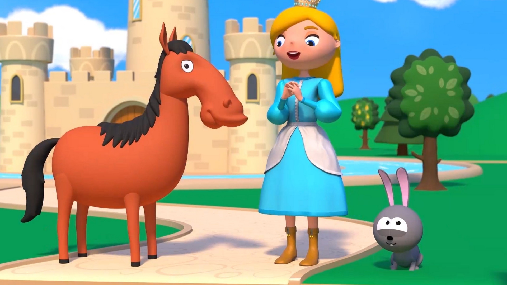 Едет трактор по деревне