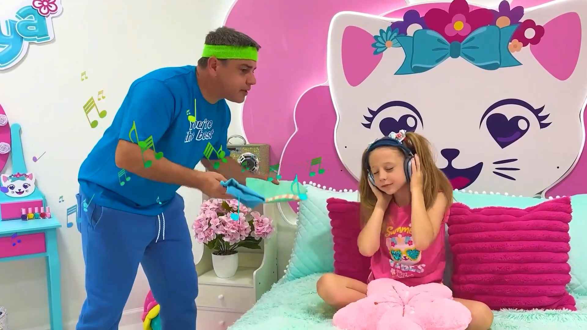 345 серия. Настя выполняет полезный челлендж