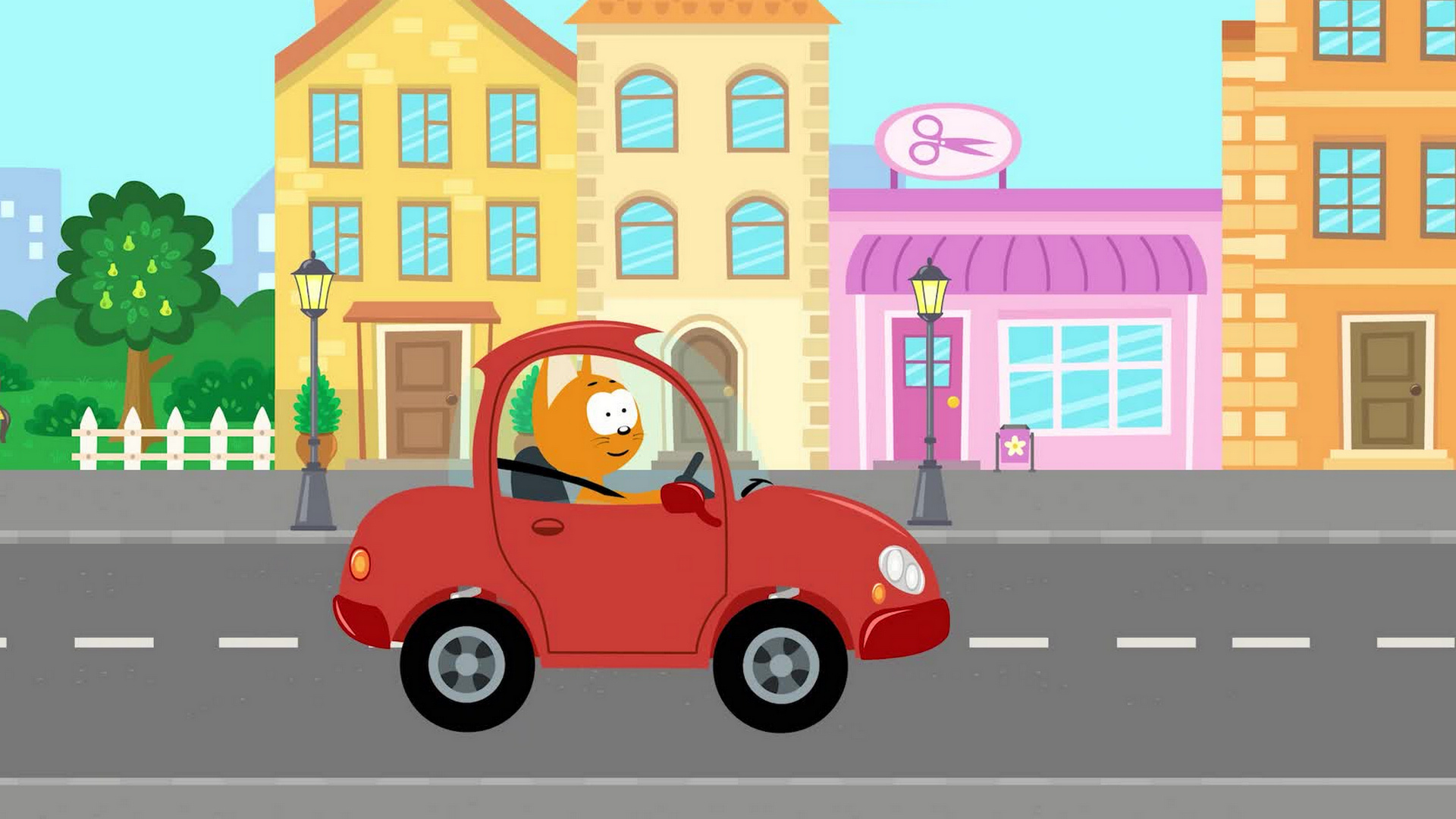 Ляля на машине