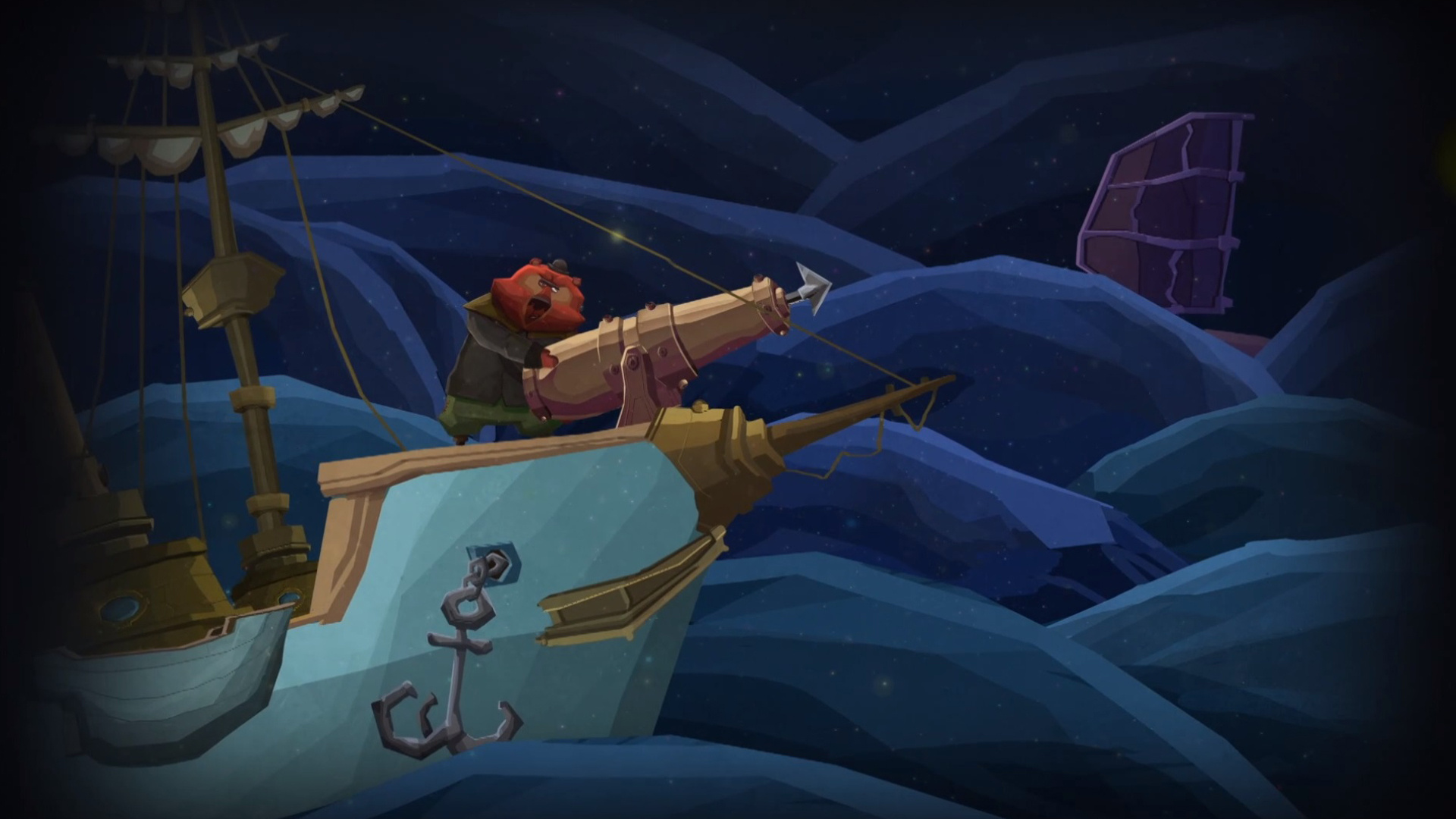 Много километров под водой