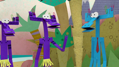 За бумажным морем