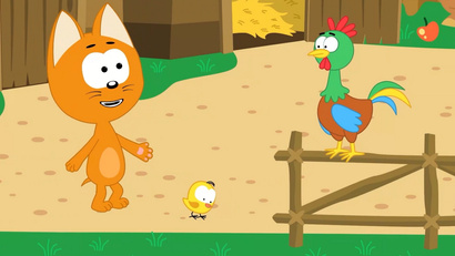 Петушок на ферме