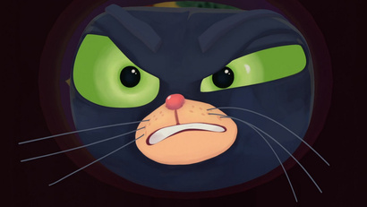 История 65. Черный-черный кот