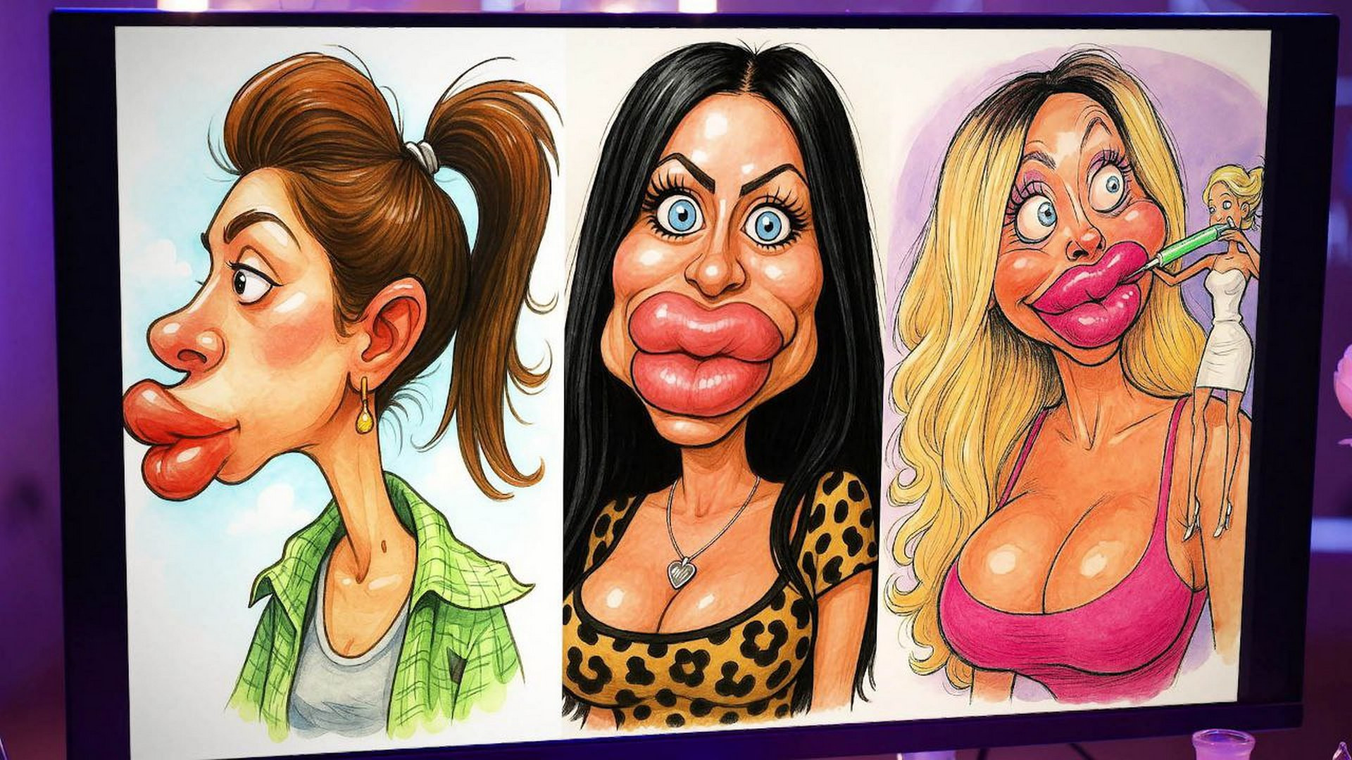 Биополимер: губы из мусора