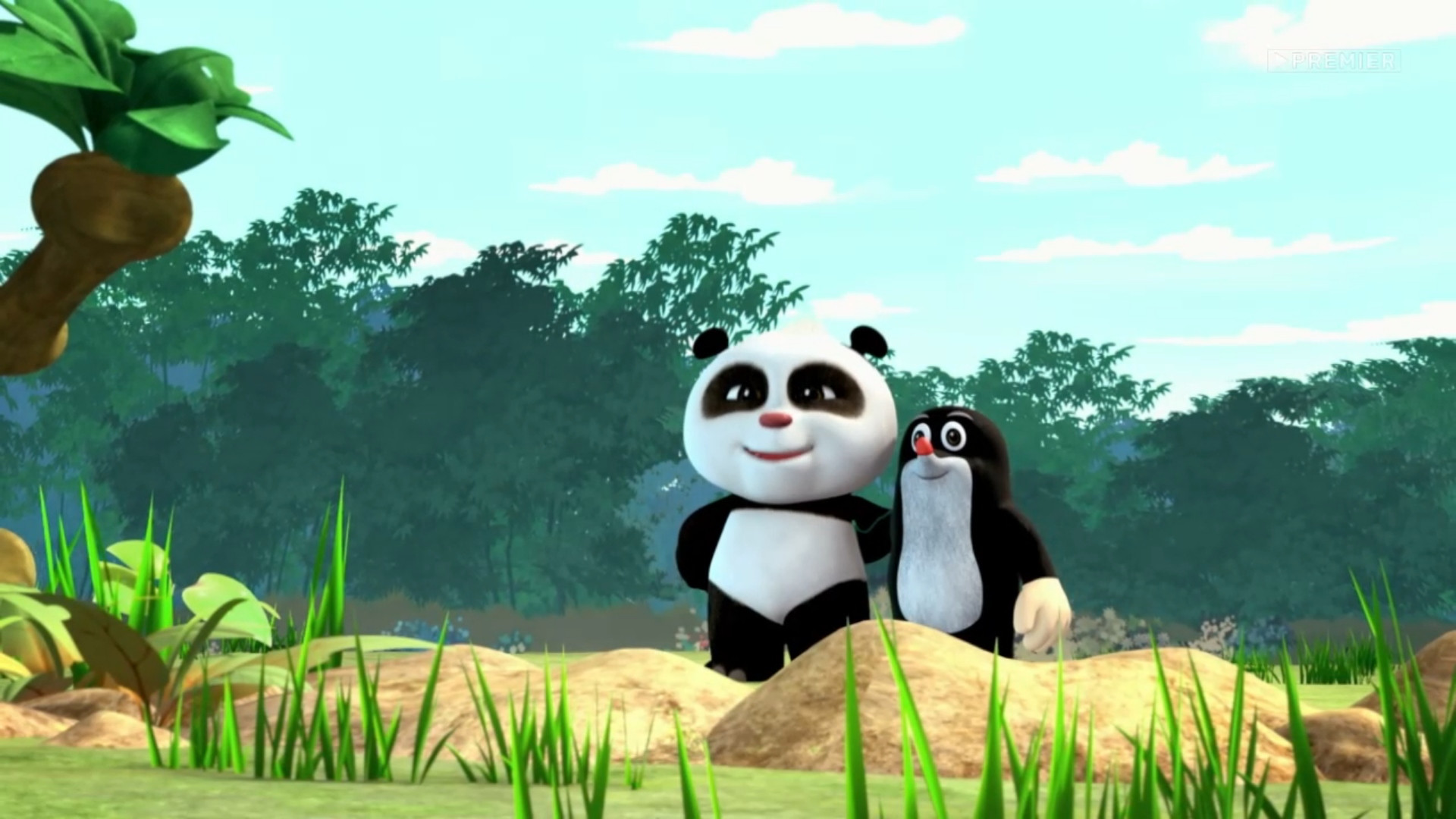 Крот и Панда мультфильм