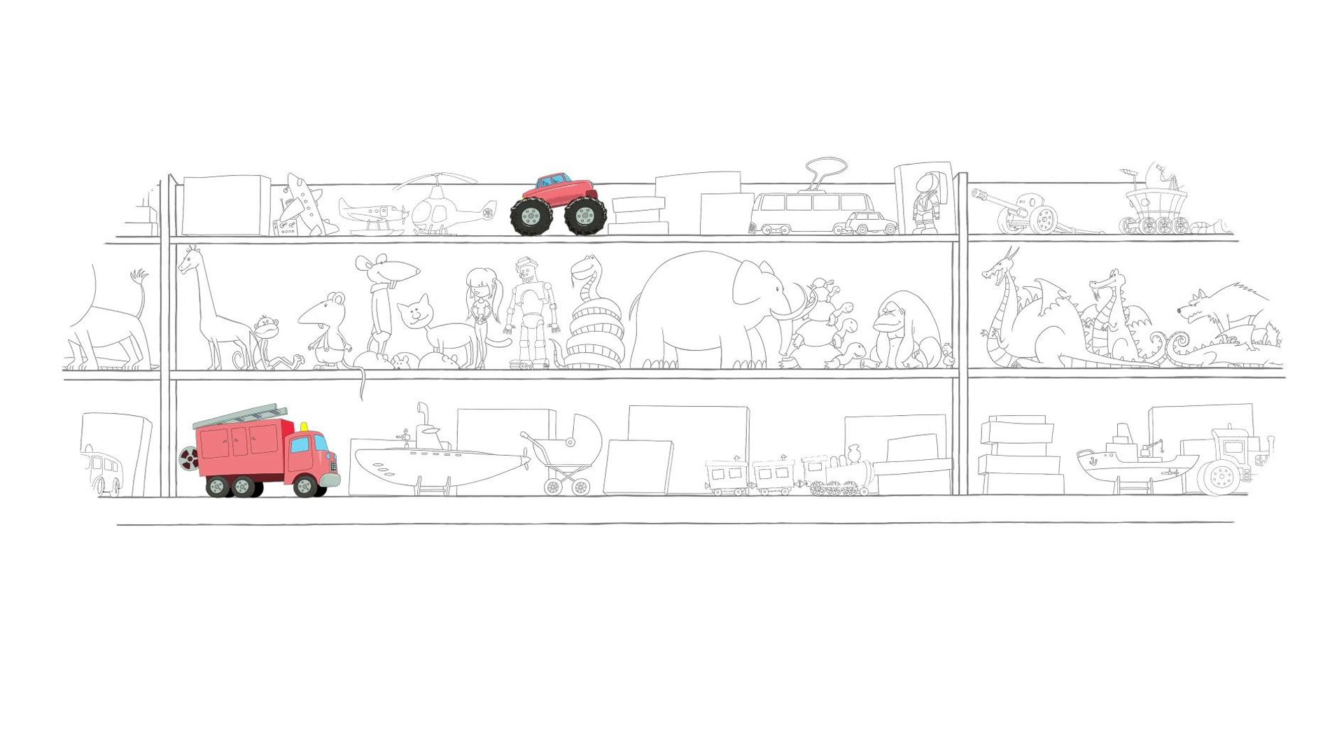 Магазин игрушек. Часть 1