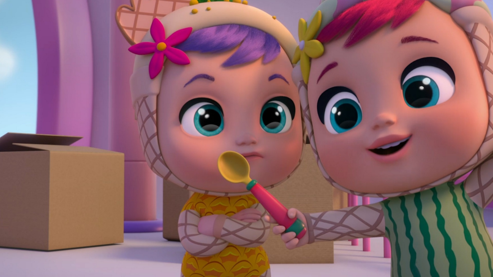 Мороженое-сюрприз